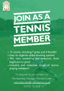 Tennis Membership Flyer for Web